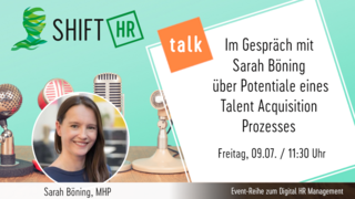 Im Gespräch mit Sarah Böning mit Empfehlungen zum Talent Acquisition Management