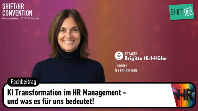 KI Transformation im HR Management - und was es für uns bedeutet!