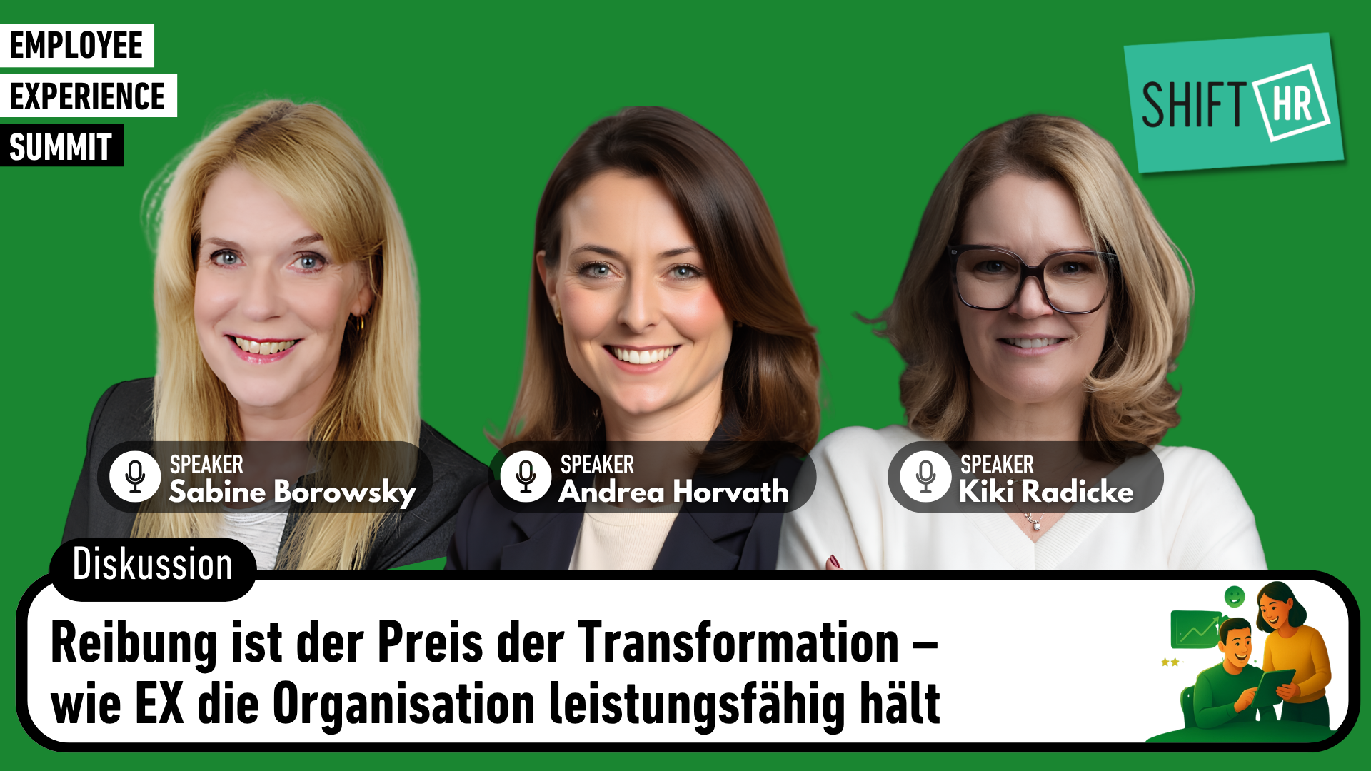 Reibung ist der Preis der Transformation – wie EX die Organisation leistungsfähig hält