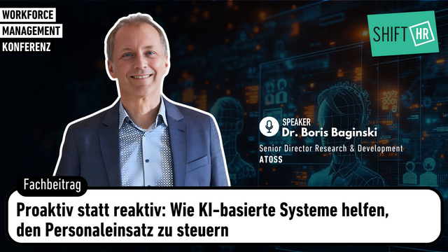 Proaktiv statt reaktiv: Wie KI-basierte Systeme helfen, den Personaleinsatz zu steuern