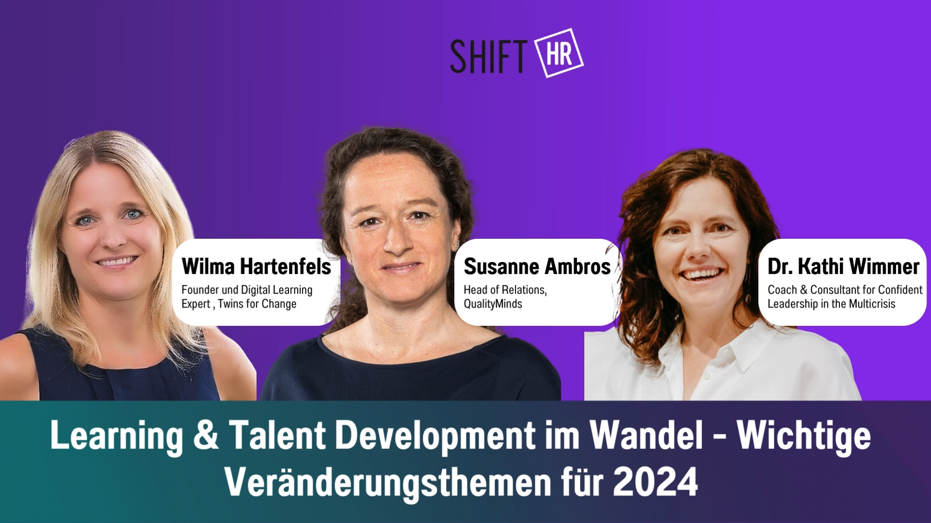Learning & Talent Development im Wandel - Wichtige Veränderungsthemen für 2024