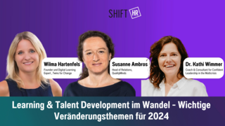 Learning & Talent Development im Wandel - Wichtige Veränderungsthemen für 2024