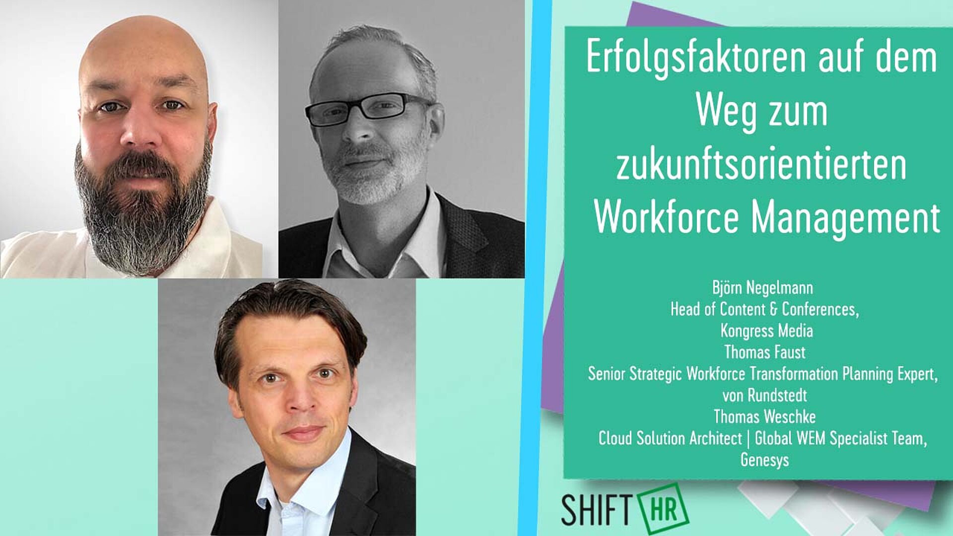 Erfolgsfaktoren auf dem Weg zum zukunftsorientierten Workforce Management