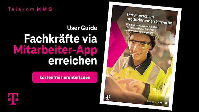 Mitarbeiter-App für Blue Collar Worker