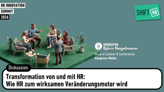 Transformation von und mit HR: Wie HR zum wirksamen Veränderungsmotor wird