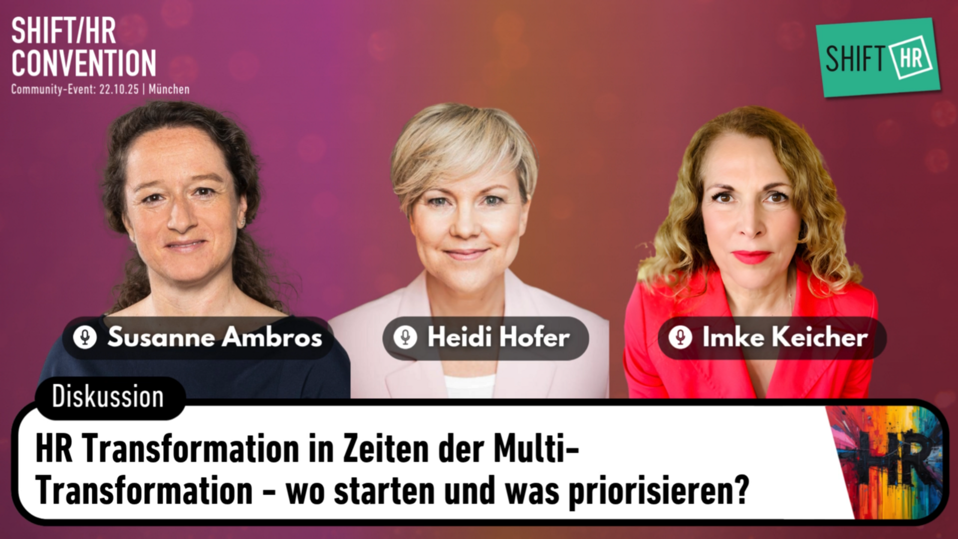 HR Transformation in Zeiten der Multi-Transformation - wo starten und was priorisieren?