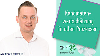 Kandidatenwertschätzung in allen Prozessen