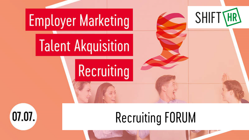 Mediathek-Serie zum Recruiting FORUM 2021: Innovationen im Employer Marketing,Talent Akquisition & Recruiting