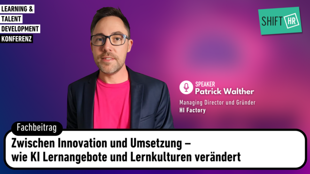 Zwischen Innovation und Umsetzung – wie KI Lernangebote und Lernkulturen verändert