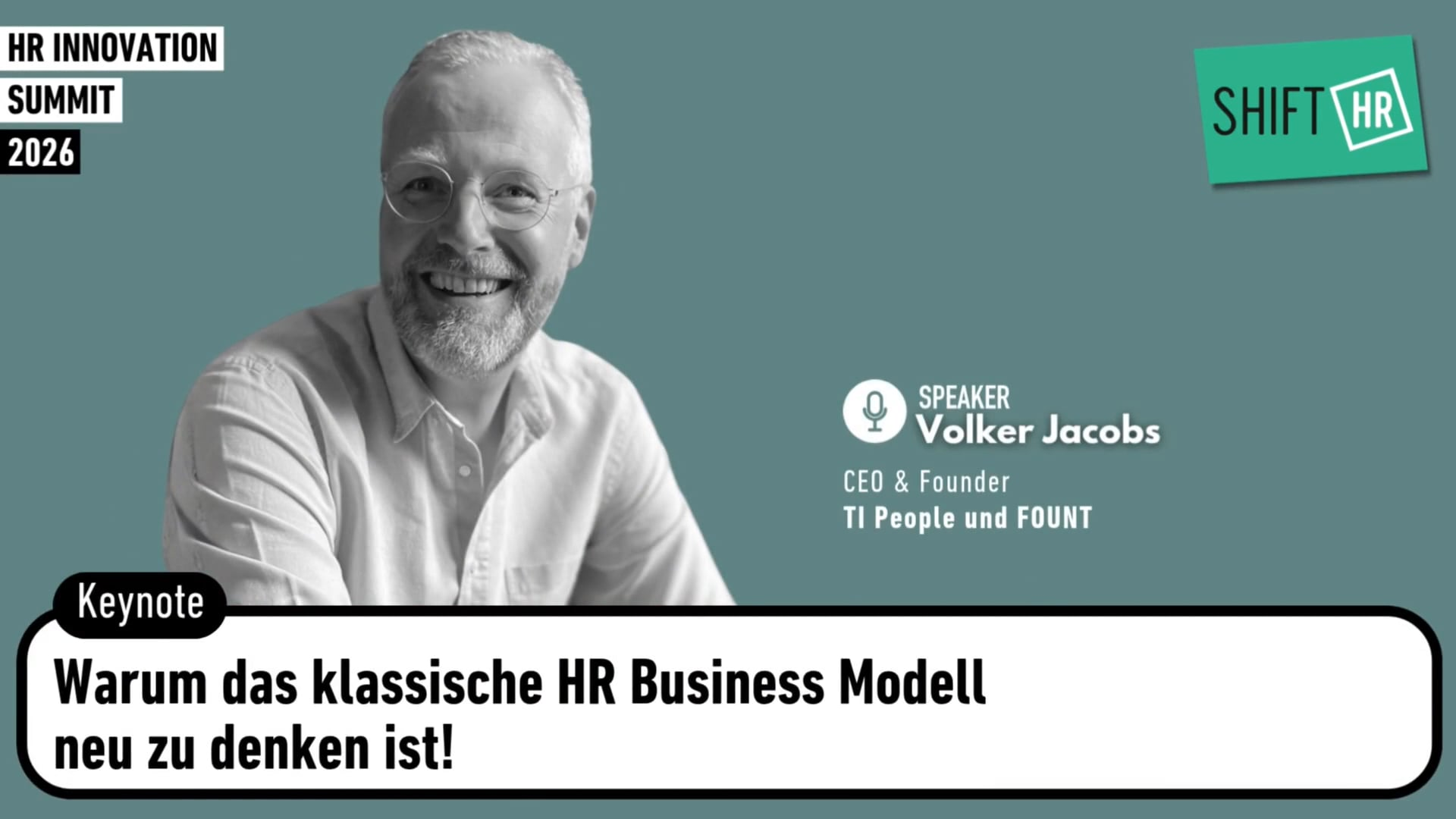 Warum das klassische HR Business Modell neu zu denken ist!