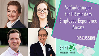 Abschlussdiskussion zu Employee Experience & Mural-Board mit Zusammenfassung des Tages