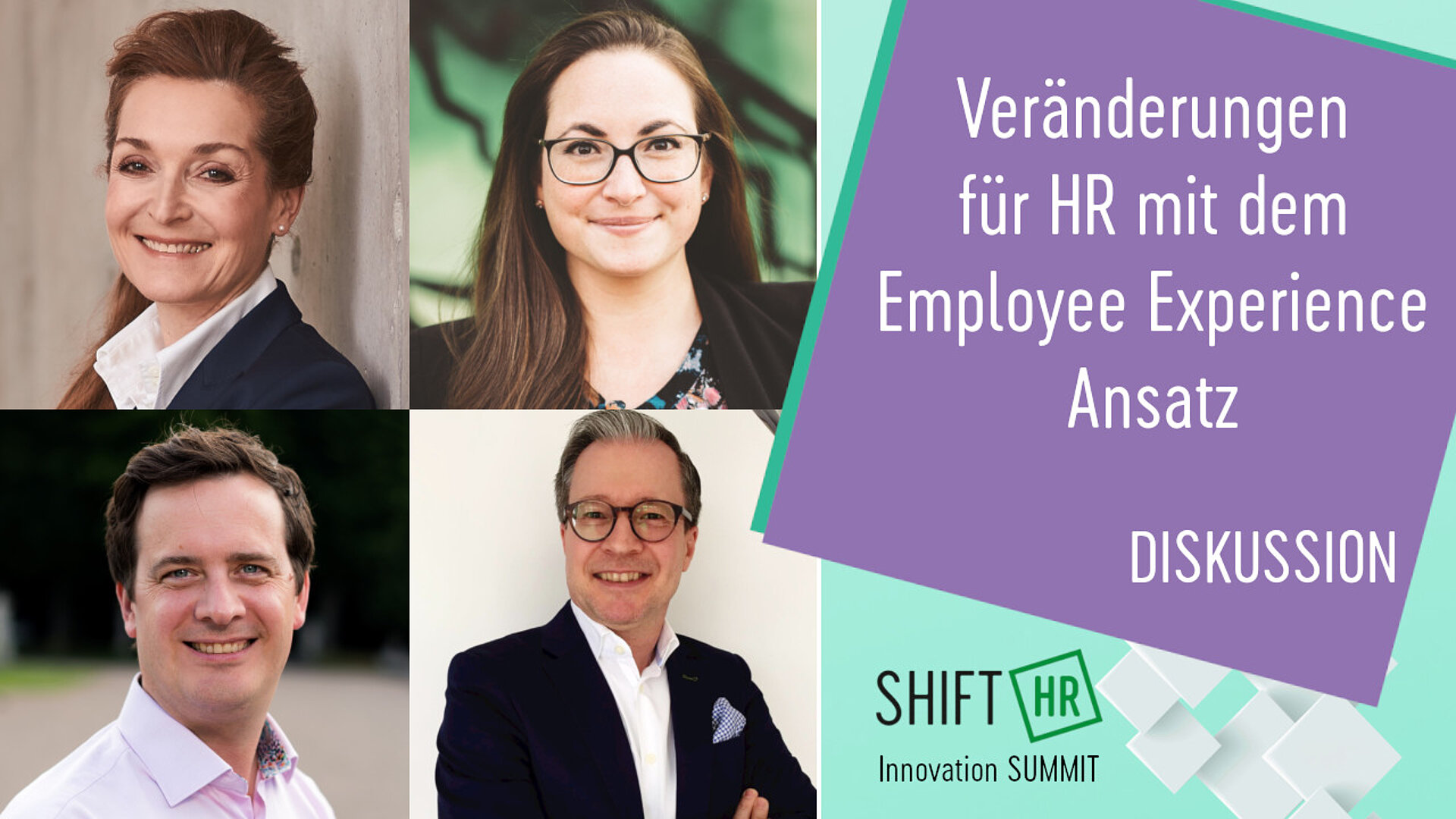 Abschlussdiskussion zu Employee Experience & Mural-Board mit Zusammenfassung des Tages