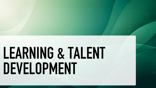 Learning & Talent Development