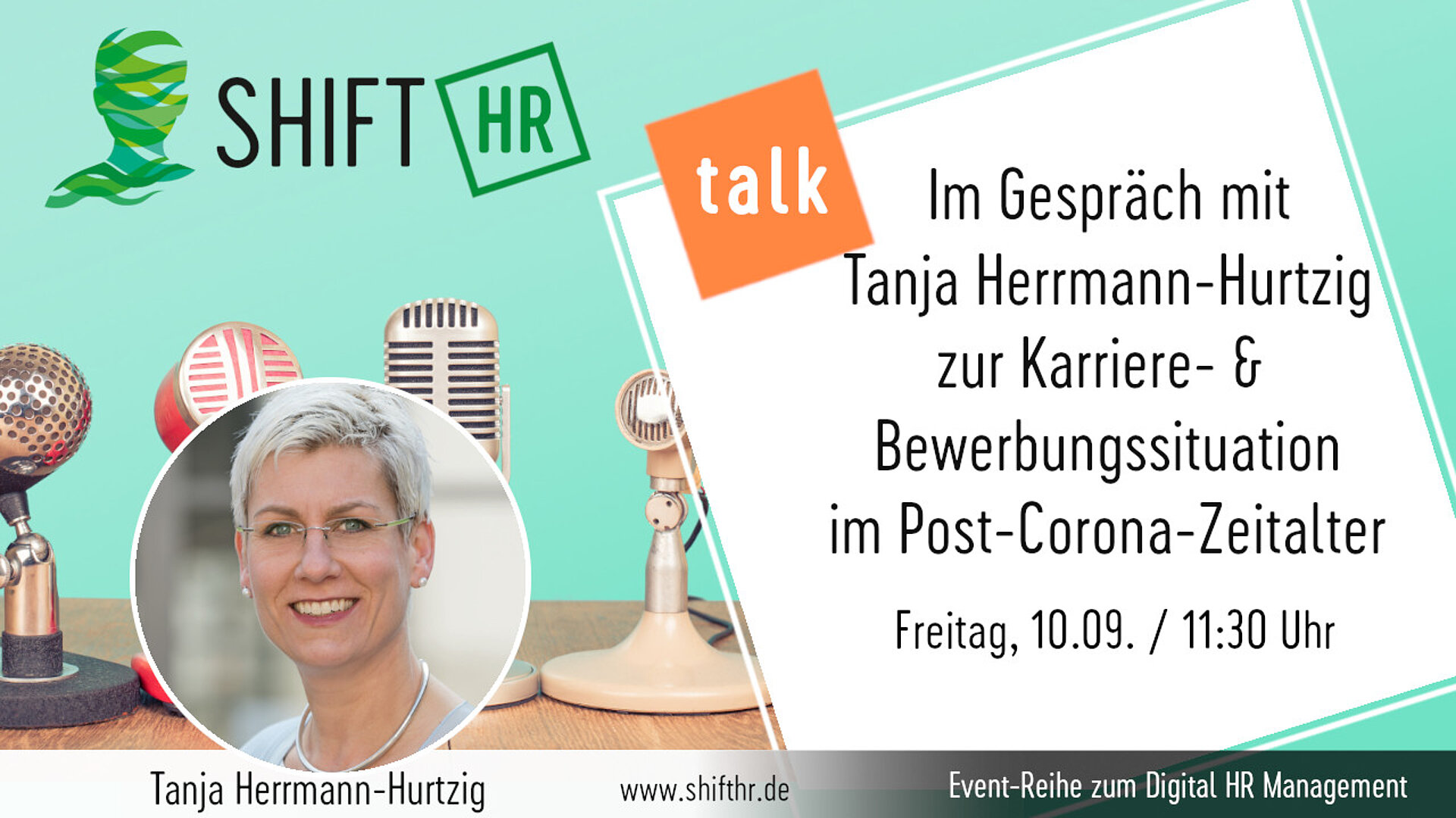 Im Gespräch mit Tanja Herrmann-Hurtzig zu den Herausforderungen der Karriere- & Bewerbungssituation im Post-Corona-Zeitalter