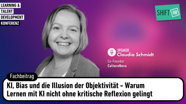 KI, Bias und die Illusion der Objektivität - Warum Lernen mit KI nicht ohne kritische Reflexion gelingt
