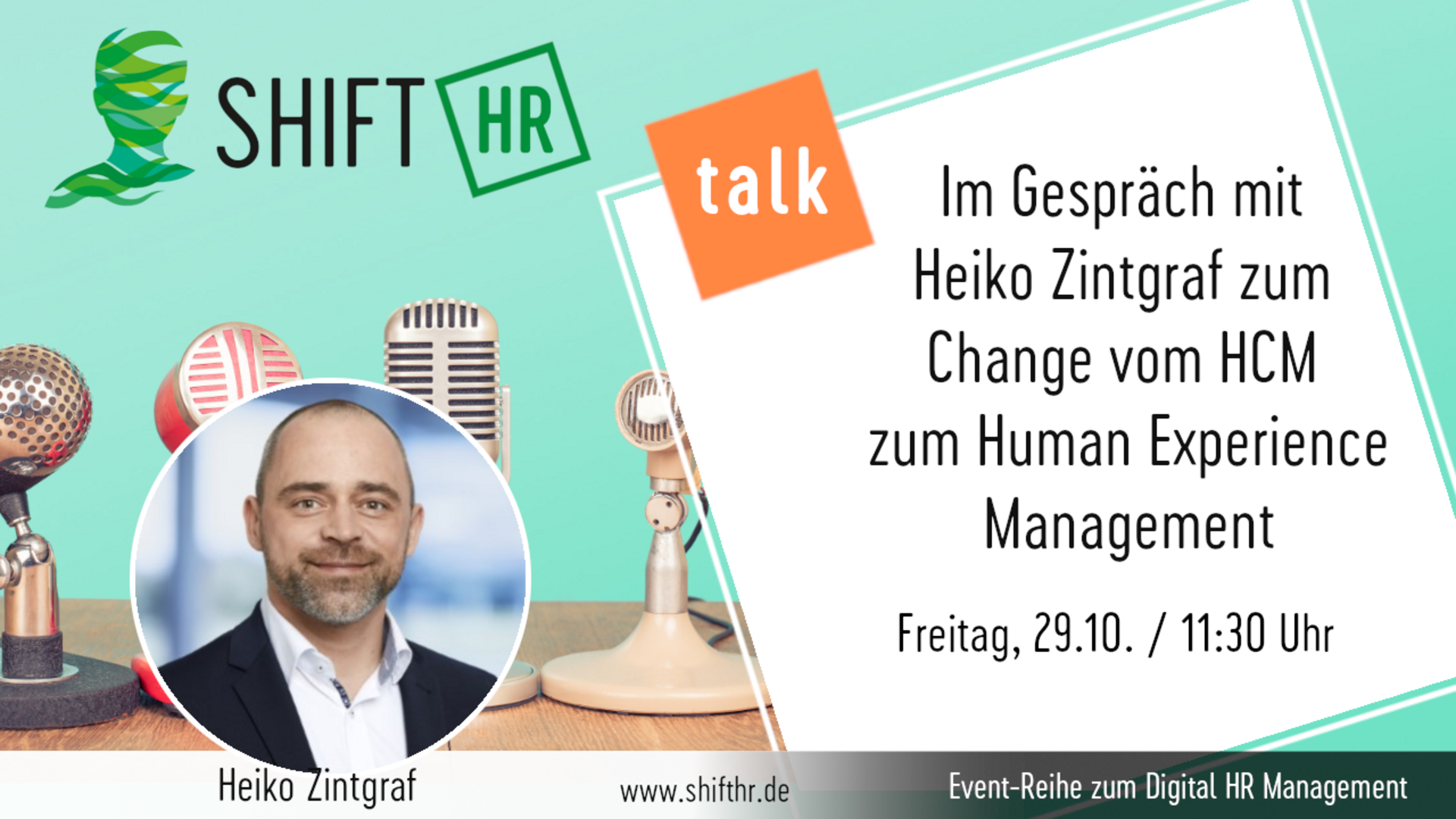 Im Gespräch mit Heiko Zintgraf zum Change vom HCM zum Human Experience Management