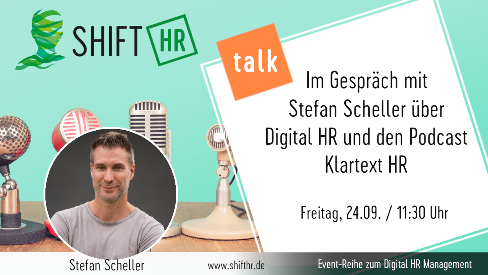 Im Gespräch mit Stefan Scheller über Digital HR und seinen Podcast Klartext HR