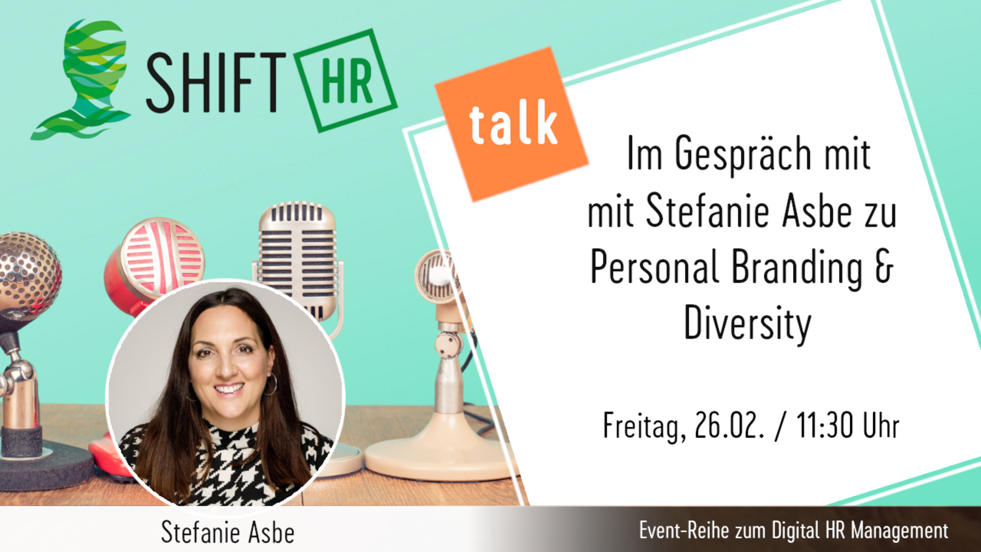 Im Gespräch mit Stefanie Asbe zu Personal Branding & Diversity