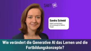 Wie verändert die Generative AI das Lernen und die Fortbildungskonzepte?
