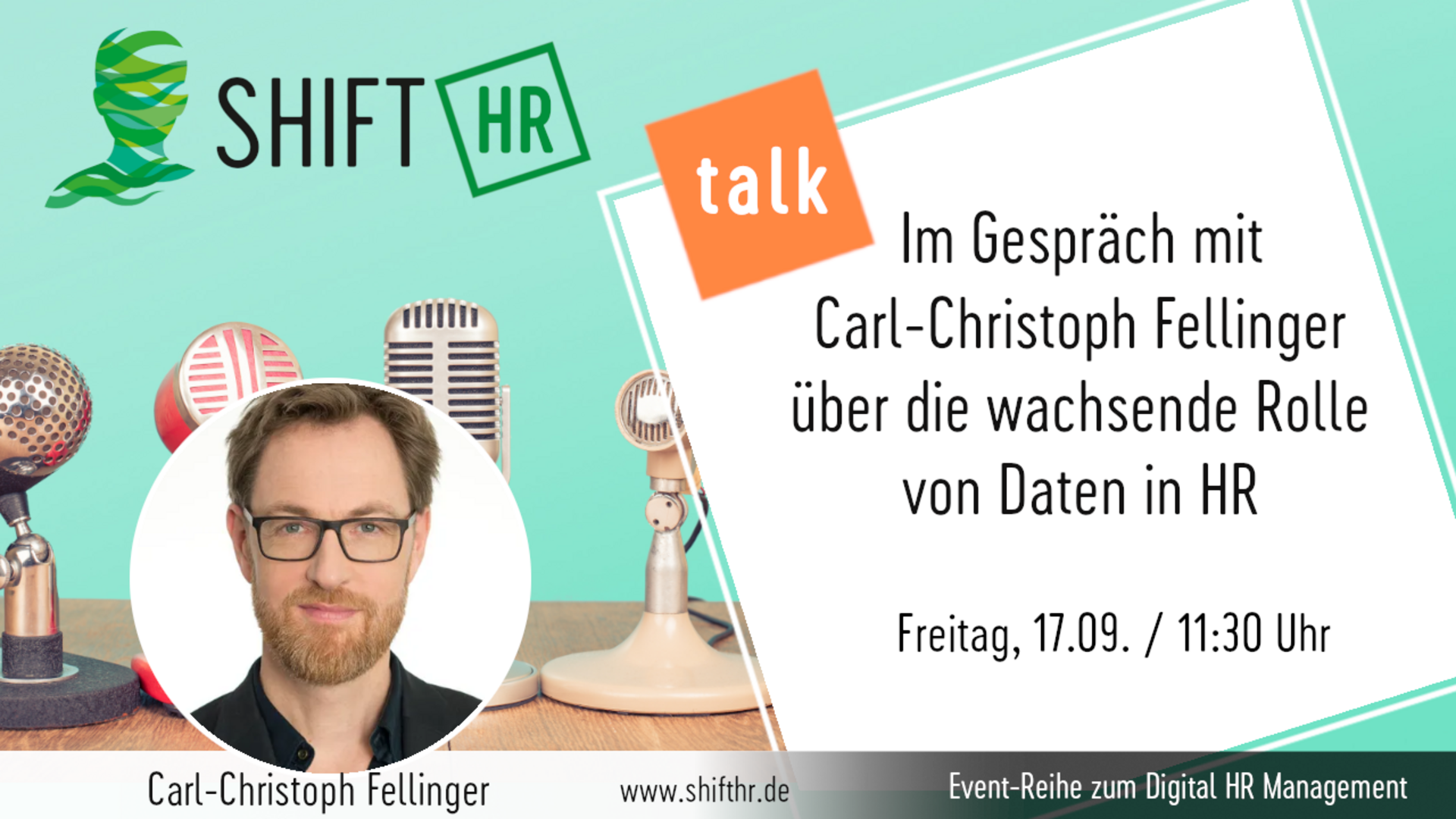 Im Gespräch mit Carl-Christoph Fellinger über die wachsende Rolle von Daten in HR