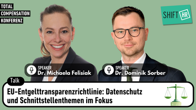 EU-Entgelttransparenzrichtlinie: Datenschutz und Schnittstellenthemen im Fokus